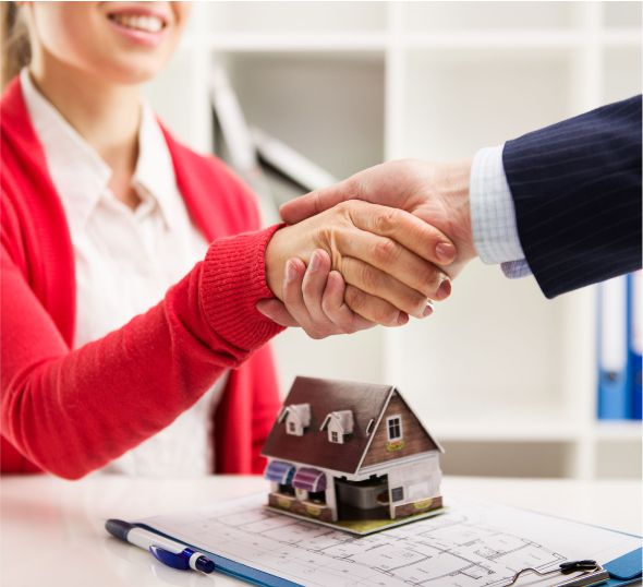 Professional construction team planning and executing project